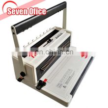 A4 Size wire binder 3:1 Double metal wire o Binding machine with 34 holes wire loop book binder machine