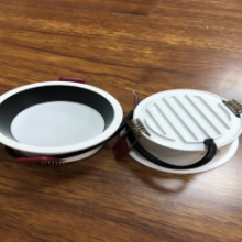 LED Downlights Trichromatic Variation 7W Indoor Finishing Deep Anti Dazzle thumbnail-1