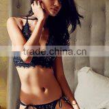 C23313B Latest Fashion Design Women Hot Sale Sexy Lace Bra Panty Sets Swim Wears