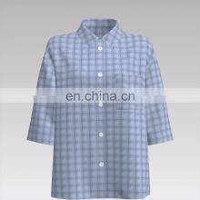 ГОРЯЧАЯ ПРОДАЖА. 100% ХЛОПКОВОЙ ПРОКРАШЕННЫЙ ПЛИТОЧНЫЙ ТКАНЬ ДЛЯ РУБАШЕК thumbnail-5