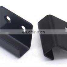 Dinite Black Ceramic Tile Hanging Code Hook Wall Hanging Fixed Hook Display Ceramic Tile Accessories Square Hook Thickening thumbnail-4