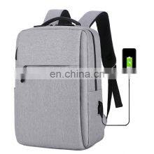 Women Men Backpack For Laptop With Usb Compartment Premium Slim Polyester Laptop Backpack thumbnail-2