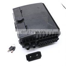 Optic Fiber Termination Box Grey/Black Color FTTH Distribution Box thumbnail-2