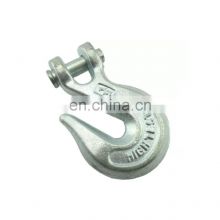 JRSGS Customized High Quality Rigging Hardware U. S. Type Drop Forged Alloy Steel Clevis Grab Hook 330