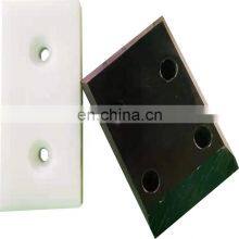 Customized Engineering Plastic UHMW Wear Resistant Block Plastics White Black Uhmw pe Sliding Block