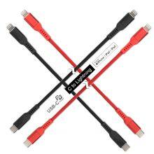 MFi Nylon Braided USB-C to C94 Lightning PD Charging Cable Power Charger for IPhone 8/X/SE thumbnail-1