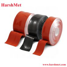 High voltage Rubber Splicing Rescue Self Fusing Silicone Stretch Tape For Electrical Insulation