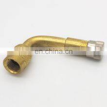 90 Degree Valve Adaptor  Brass Bent Metal type Tire Valve Extensions For Cars