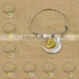 2016 Alex Bangles Adjustable Expandable Silver Bangles Wholesale Cheap Price Unisex Gender Bangles thumbnail-2