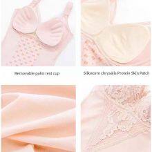 Lace Shapewear Bodysuit for Women Tummy Control Full Body Shaperwear V-Neck Sculpting Bodysuit Top Lace thumbnail-4