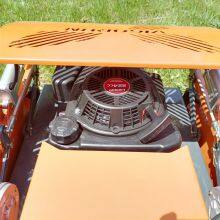 VTC550 Wireless Radio Control Rubber Track Lawn Mower Trimmer Made in China Manufacturer Factory thumbnail-2