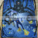 Fashionable Custom Silk Drawstring Bags