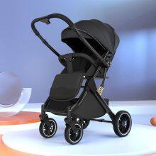 Factory Price Compact Baby Stroller Lightweight Easy Folding Baby Pushchair Adjustable Backrest Pram Portable Buggy thumbnail-2