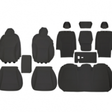 25 Model Y Juniper Seat Cover Black Full Coverage for All-Weather Protection thumbnail-1