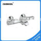 Double Handle Bath Shower Faucet Thermostatic thumbnail-1