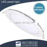 Factory Directly Sales 9w Led Round Panel Light 36 ra With Saa Rohs ce ul