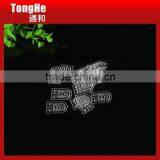 Transparent Color Square Plastic Shirt Clips thumbnail-1