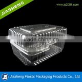 Pet Clear Rectangular Plastic Container And Lid