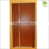 Gold Wooden Color Metal Italian Steel Security Doors Resdential for Sale ,steel Wood Aromred Door