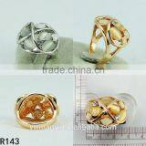 2016 New Design DIY Charm Beautiful and High Quality Jewelry Orange Gemstone Ring for Men R0143 thumbnail-2