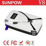 Sunpow 8000mah Lcd Display 12v Car Jump Starter and Car Power Station With CE/RoHS/FCC With Air Compressor thumbnail-2