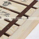 Wholesale Custom Large Unfinished Pine Wooden Box thumbnail-5