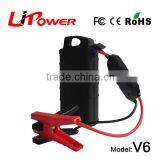 easy start 12000mAh 12 volt lithium ion battery CE Certification and car Jump Start with jumper leads