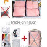 Hot Selling Home Travel Luggage Organizer Bag Set 5 Pieces Set Bag Organizer Insert Storage Pouch 4 Colors thumbnail-3