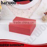 Beautiful Red Paper Watch Box ,cufflink Box