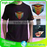 9 Years no Complaint Sound Activated El T Shirt/ Equalizer El Shirt/ El Flashing t Shirt thumbnail-2