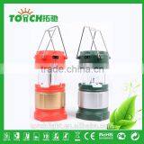 Solar Rechargeable Camping Light Tent Lamp 3*AA Battery High Power Lantern Cheap Promotion Camp Light thumbnail-2