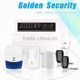 professional LED home intruder alarm system& PSTN wireless burglar alarm system remote monitor featured