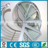 Indoor Modern Laminated Glass Tread Spiral Stairs for Attic thumbnail-6