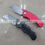 High quality hand tools office pocket utility knife auto retract utility knife