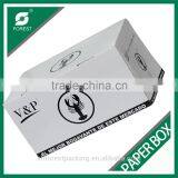 CARDBOARD FOLDING PAPER BOX FOR MEAT GLOSSY LAMINATED