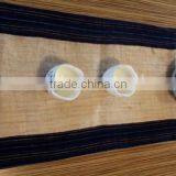 Burlap Table Runner Made Of Grass Cloth thumbnail-2