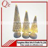 Beautiful Glass Crafts Glass Angel With LED Light for Home Decoration in Christmas Day