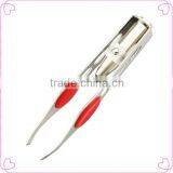 Electric Battery Operated Eyebrow Tweezer Magnifier With Led Light thumbnail-1