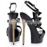 High Big Size Double Platform Sandals With Crystals Hot Sale for Summer 2016 thumbnail-2