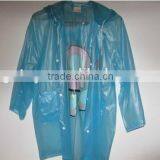 Clear PVC PE Raincoat thumbnail-1