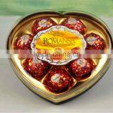 8PCS Heart Box Peanut Chocolate 100g