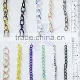 New Design Spray Painted Chain Curb Shape Aluminium Chain thumbnail-1