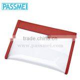 Travel Accessory Genuine Leather Transparent Cosmetic Bag thumbnail-2