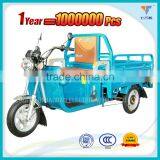 Electric Tricycle for Cargo With Differential Brush-less DC Motor