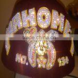 Mahomet 134 Fez Hat Cap With Rhinestones Embroidery for Masonic Shriners thumbnail-2