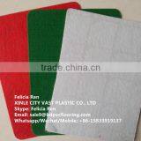 Red/green/white Felt Pvc Flooring for Indoor Use