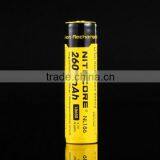 Nitecore 18650 2600mAh 3.7V Batteries for Nitecore lights