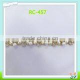 2015 Fashion Decorative Rhinestone and Pearl Banding