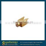 MCX Thru Hole Plug PCB Mount With Solder Post Wholesale Price thumbnail-1