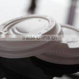 China Maker Disposable PS White Plastic Coffee Cup Lids thumbnail-1